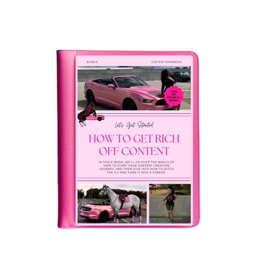 "Rich Off Content" E-book